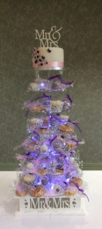 Cookie and  Cake Tower
