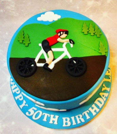 Cycling cake