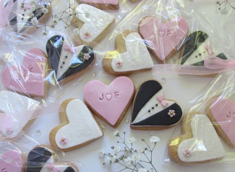 personalised cookie wedding favours