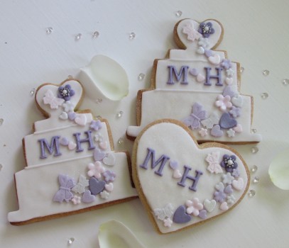 Cookie wedding favours
