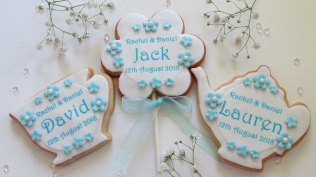 Edible cookie place cards